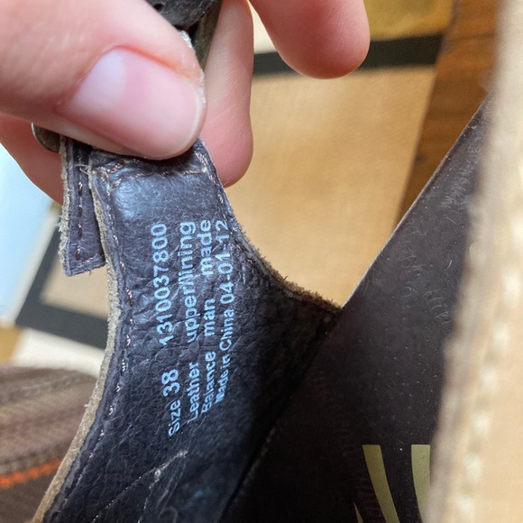 Dansko Rowena Tan Leather Slingback Sandals 38 - Picture 7 of 9